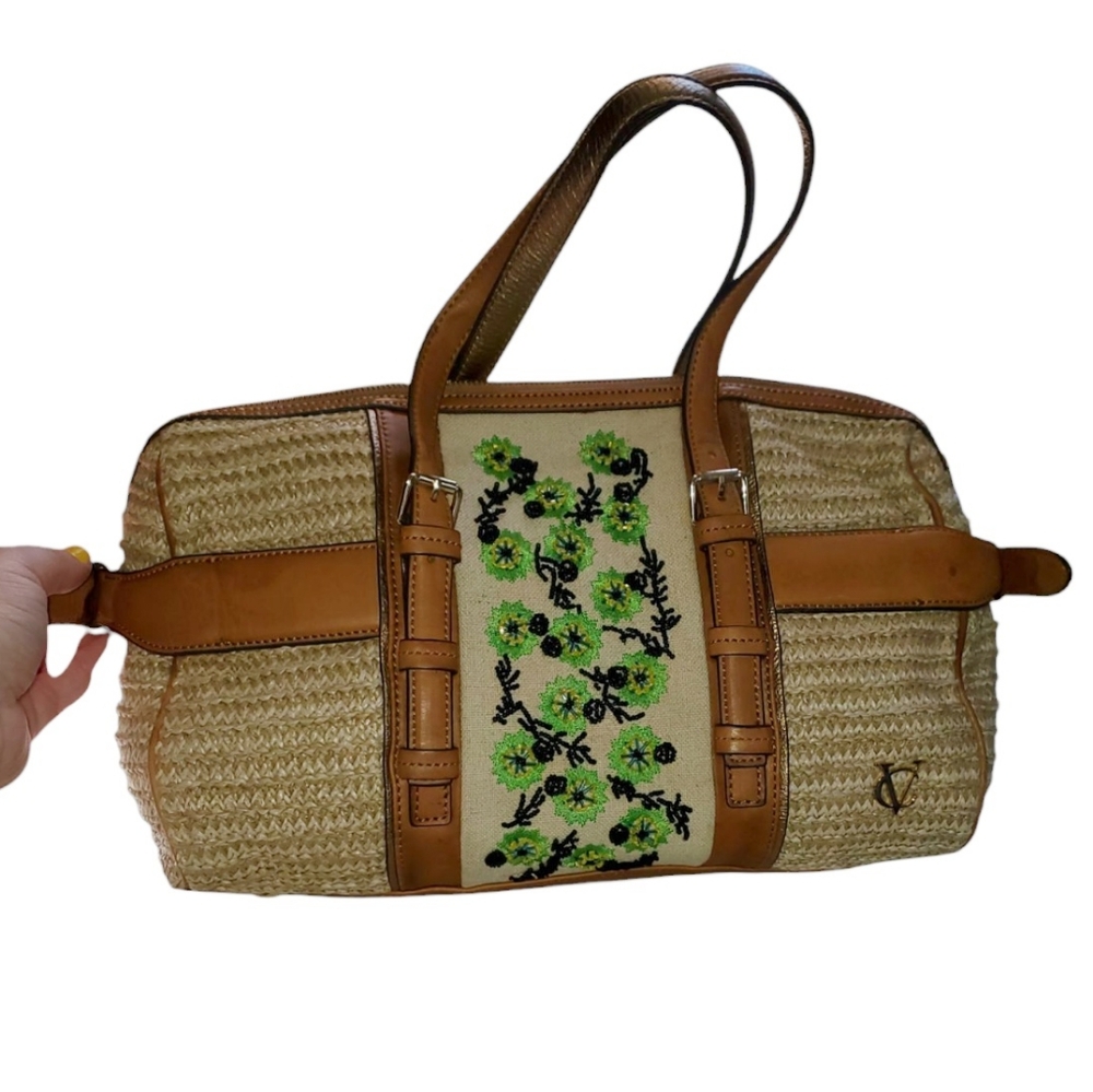 Vince Camuto VC Vintage Straw Bag